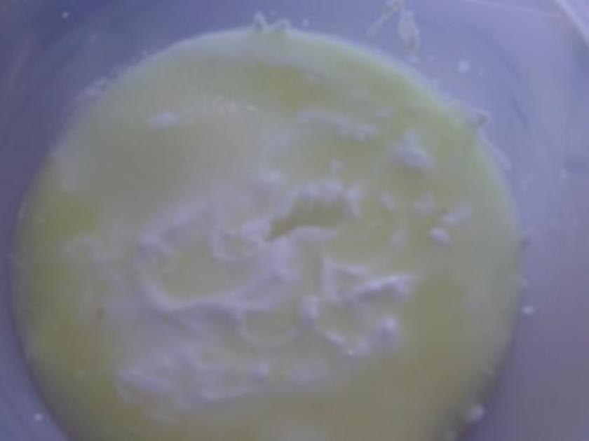 Joghurt Zitronen Sahne Creme - einfach - 111 kcal/100g