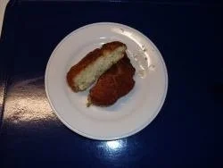 Rezept: Kartoffelküchle pikant Kartoffelküchle pikant - Rezept