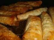 Herzhafte Knusperröllchen - Rezept