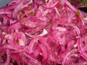 Marinierte rote Zwiebeln - Rezept