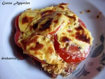 Pfannengericht~Gratiniertes Minutenschnitzel - Rezept