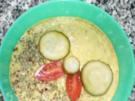 Ziegenfrischkäsedip mit Curry-Orangennote - Rezept