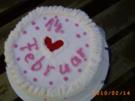 Torten: Meine Torte zum Valentinstag: Cappuccino-Eierlikörcreme-Torte mit viel Sahne und mit Liebe gemacht - Rezept