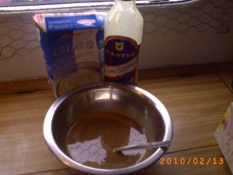 Cappuccino-Eierlikörcreme-Torte