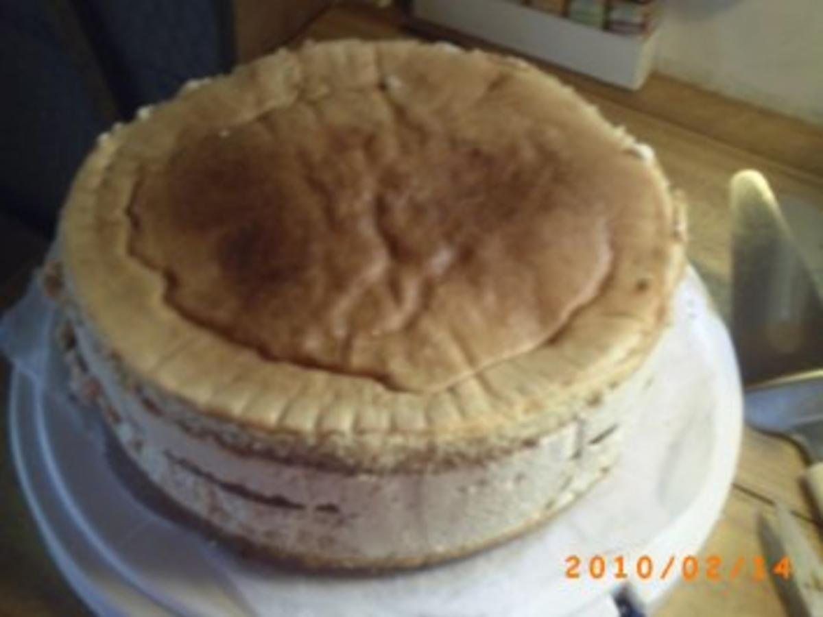 Cappuccino-Eierlikörcreme-Torte