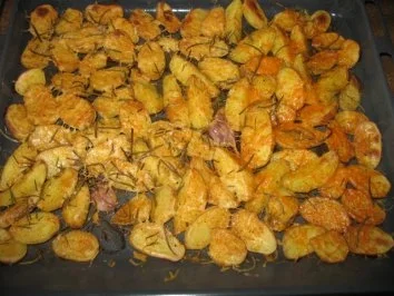 Rezept: Knusprige Ofenkartöffelchen Bild Nr. 3 Knusprige Ofenkartöffelchen - Rezept - Bild Nr. 3