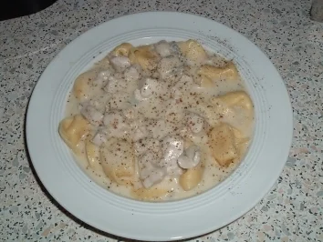 Hähnchenbrustfilets in Gorgonzola Sauce - Rezept