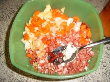 Sauerkrautsalat wie Schwiegermutter ihn machte - Rezept - Bild Nr. 4