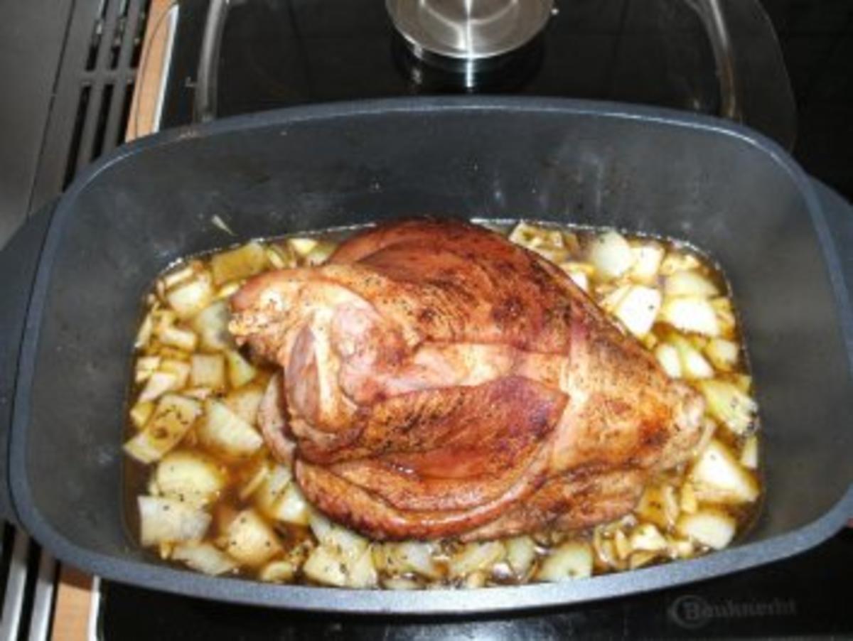 Bilder für Fleisch: Surstelze geschmort, gepökelte Haxe - Rezept