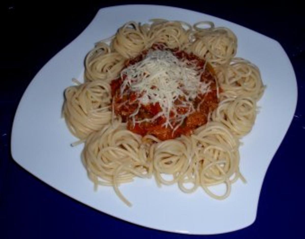 Gemüse-Hackfleisch-Pasta mit Spaghetti - Rezept - Bild Nr. 8