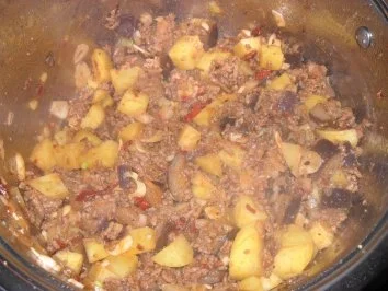 Aubergine Hackauflauf - Rezept - Bild Nr. 5