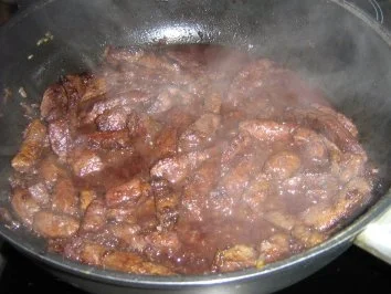 Röschele mit Bratkartoffeln ( Brägele) - Rezept - Bild Nr. 4