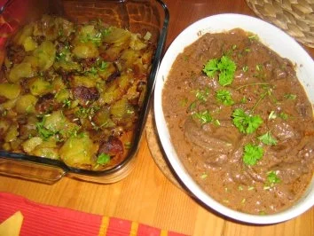 Röschele mit Bratkartoffeln ( Brägele) - Rezept - Bild Nr. 6