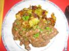 Röschele mit Bratkartoffeln ( Brägele) - Rezept
