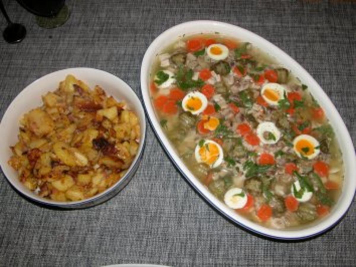 Sauerfleisch Resteverwertung