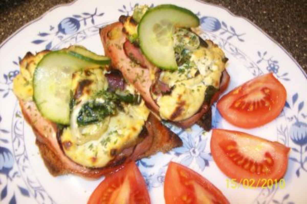 kleiner Snack - Aus dem Backofen - Überbackenen Fleischkäse  ♥ ♥ ♥ - Rezept