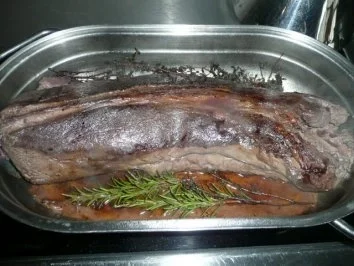 Rezept: WILD/Hauptgericht:Rehrücken in der Haselnusskruste Bild Nr. 5 WILD/Hauptgericht:Rehrücken in der Haselnusskruste - Rezept - Bild Nr. 5