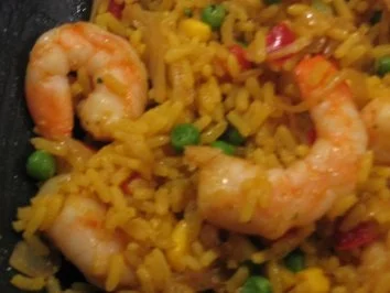 Rezept: Schnelle Paella Bild Nr. 2 Schnelle Paella - Rezept - Bild Nr. 2