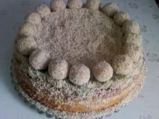 Bisquittorte, groß - Rezept