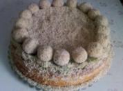 Bisquittorte, groß - Rezept