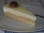 Limoncello-Quark-Torte mit Hallorenkugeln - Rezept