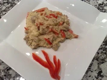 Paprika-Champignons-Reis-Pfanne - Rezept