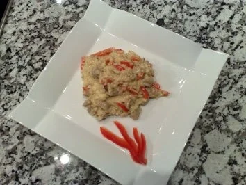 Paprika-Champignons-Reis-Pfanne - Rezept - Bild Nr. 2