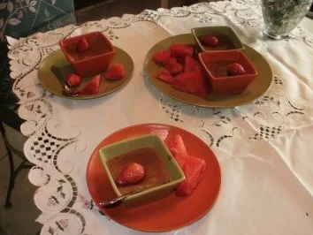 Rezept: Pudding - Schokolade, Rum und Sahne- eine leckere Kreme Pudding - Schokolade, Rum und Sahne- eine leckere Kreme - Rezept