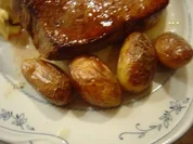 Hüftsteak mit "Bröderkes" - Rezept