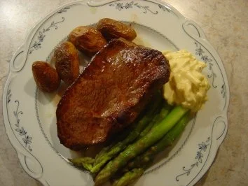 Rezept: Hüftsteak mit "Bröderkes" Bild Nr. 5 Hüftsteak mit "Bröderkes" - Rezept - Bild Nr. 5