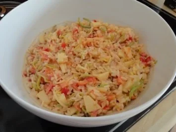 Scharfer Reissalat!! - Rezept