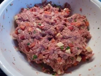 Rezept: Hackbraten Bild Nr. 5 Hackbraten - Rezept - Bild Nr. 5