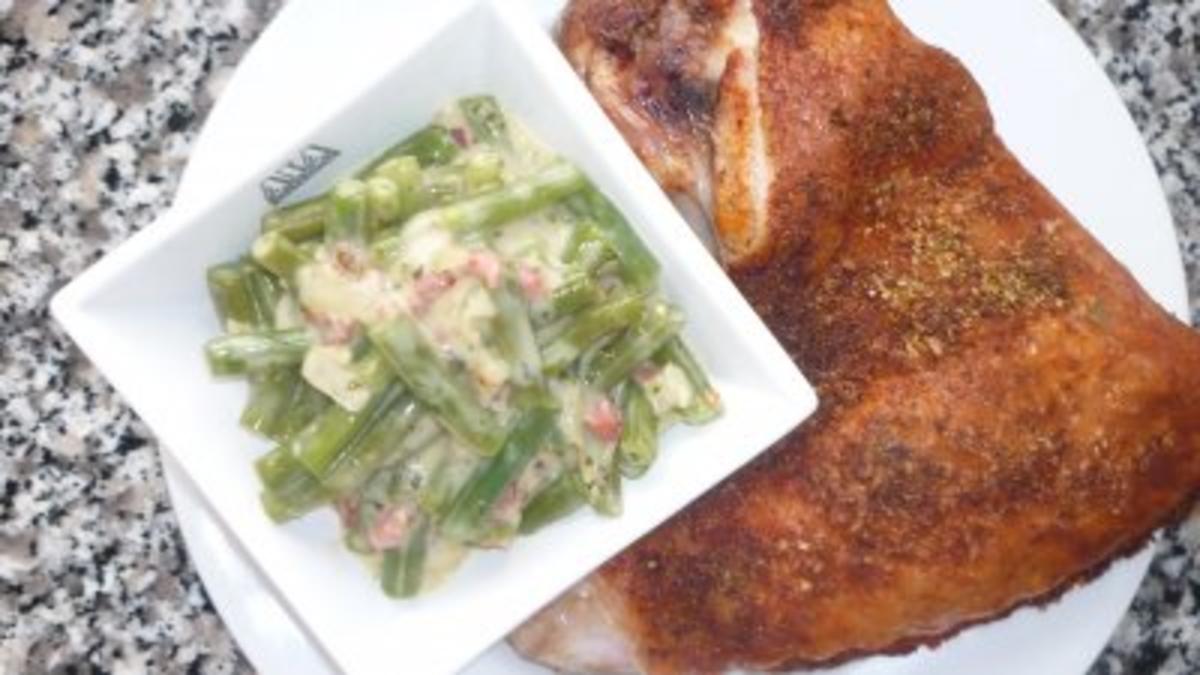 Gegrillter Putenflügel mit Speckböhnchen - Rezept - kochbar.de Gegrillter Putenflügel mit Speckböhnchen - Rezept - kochbar.de