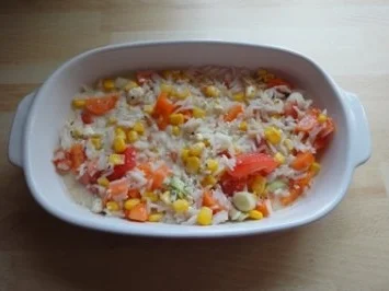 Rezept: Was macht der Fisch auf dem Gemüse??? Bild Nr. 2 Was macht der Fisch auf dem Gemüse??? - Rezept - Bild Nr. 2