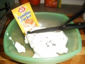 Karamellesierte Orangen auf Quarkcreme - Rezept - Bild Nr. 3