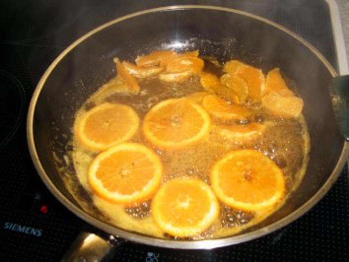 Karamellesierte Orangen auf Quarkcreme - Rezept - Bild Nr. 8