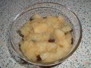 Rezept: Apfelkompott mit Rosinen / Apfelmus Apfelkompott mit Rosinen / Apfelmus - Rezept