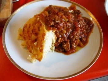 Rezept: Hacksoße zu Nudelkranz (siehe KB ) Hacksoße zu Nudelkranz (siehe KB ) - Rezept