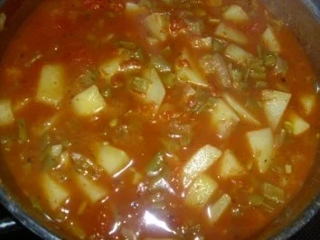 Bohnen-Tomaten-Suppe - Rezept - Bild Nr. 10