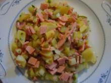 Kartoffel-Wurst-Salat ohne Mayonnaise - Rezept