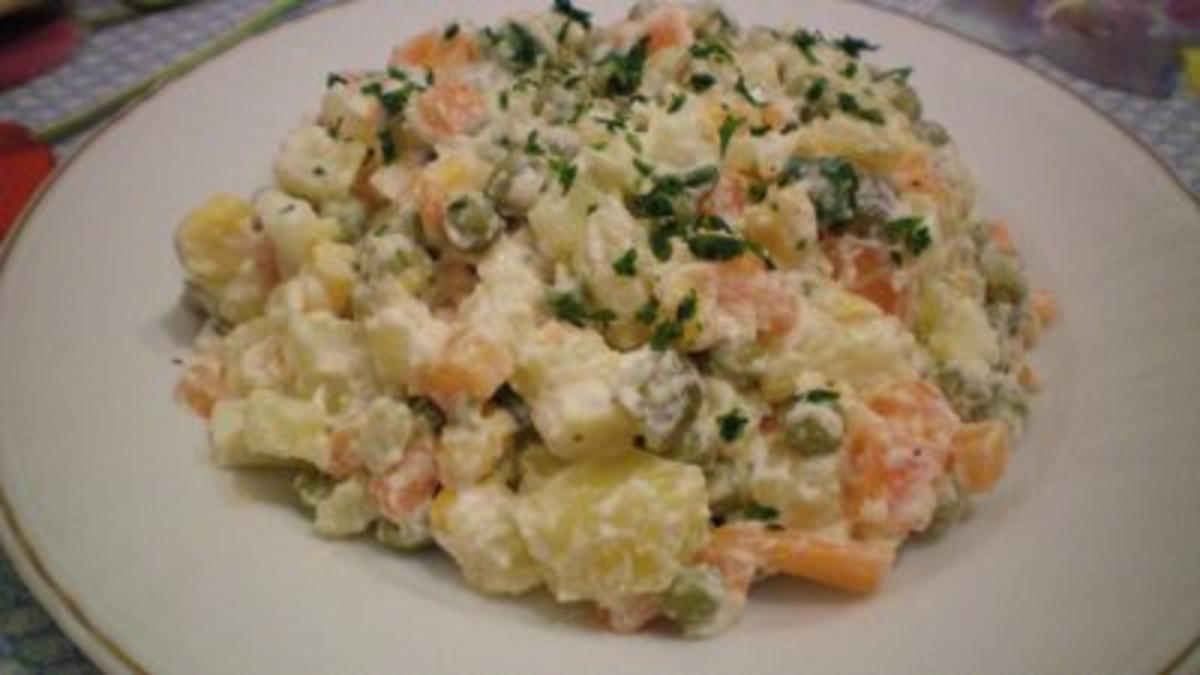 Boeuf- Salat - Rezept