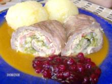 Rinderrouladen a la Casa mia - Rezept