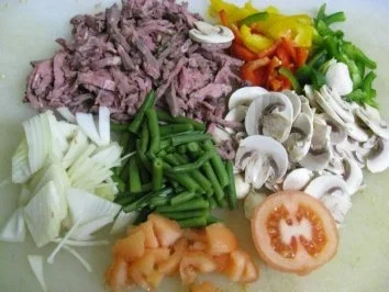 Pikanter Rindfleischsalat - Rezept - Bild Nr. 2