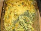 Nudel-Auflauf mit Spinat - Rezept