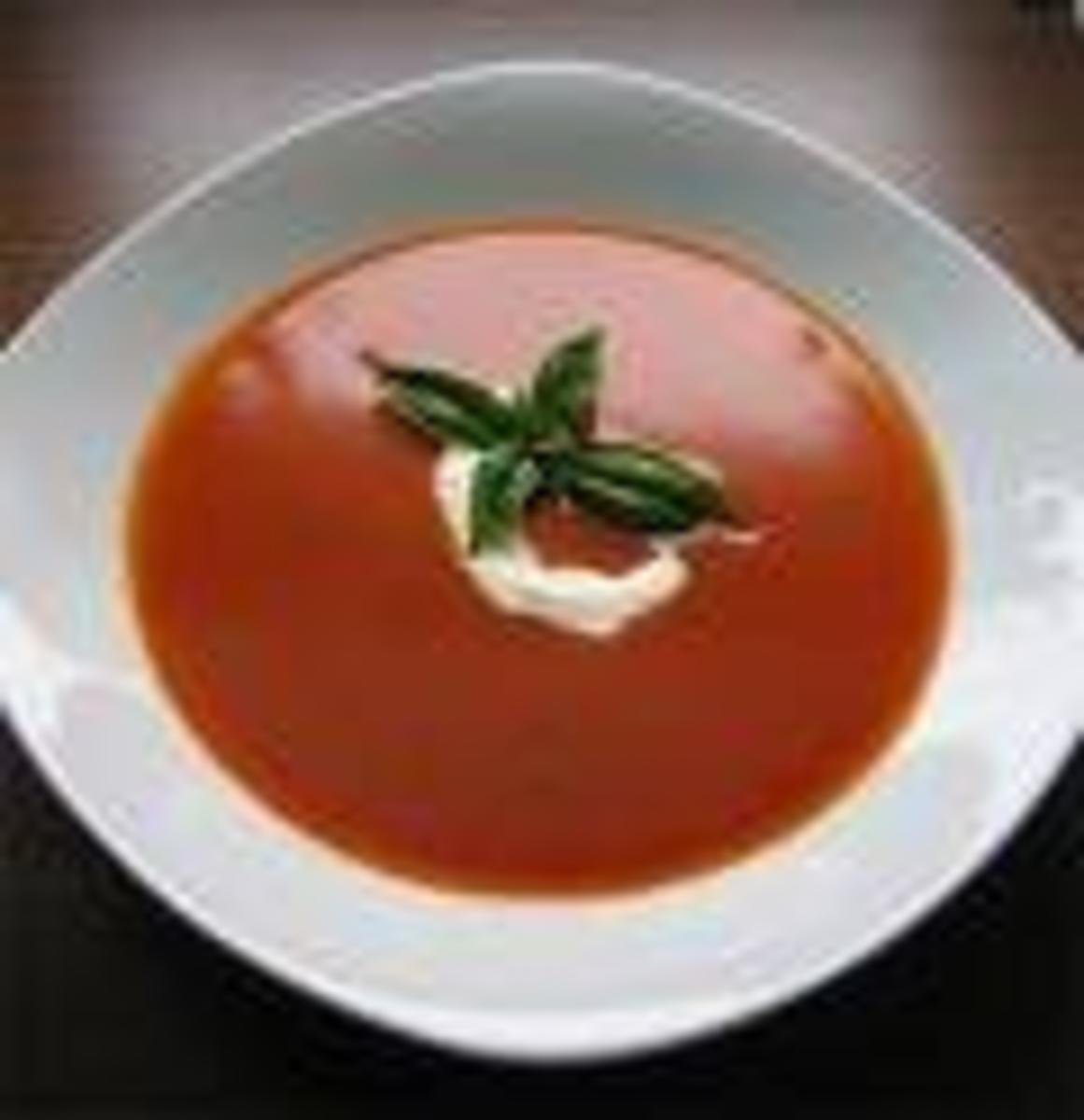 Tomatensuppe leckere Suppe =schnell und einfach - Rezept mit Bild ...