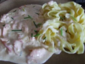 Tagliatelle mit Räucherlachs - Rezept - Bild Nr. 2