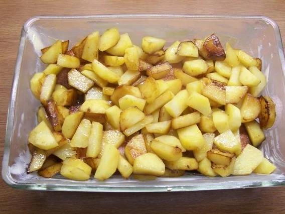 Kartoffelauflauf mit Kassler und Sauerkraut - Rezept - Bild Nr. 2