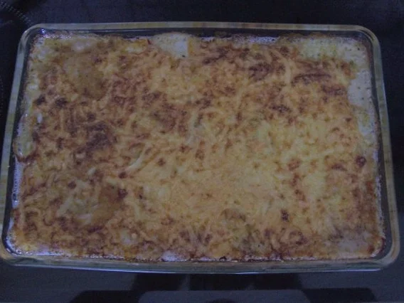 Kartoffelauflauf mit Kassler und Sauerkraut - Rezept - Bild Nr. 5