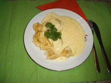 Tortellini mit Zitronensoße - Rezept