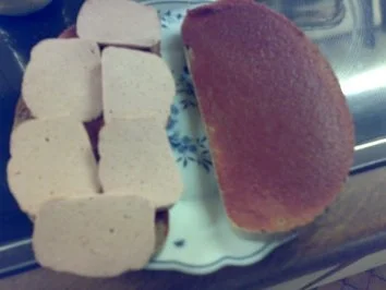 Abendbrot: Leberkäsesandwich - Rezept - Bild Nr. 2